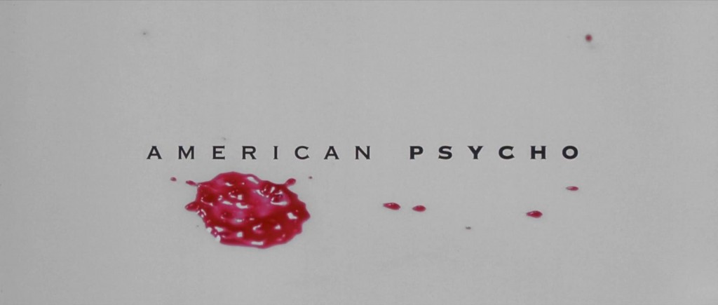American Psycho Title Card