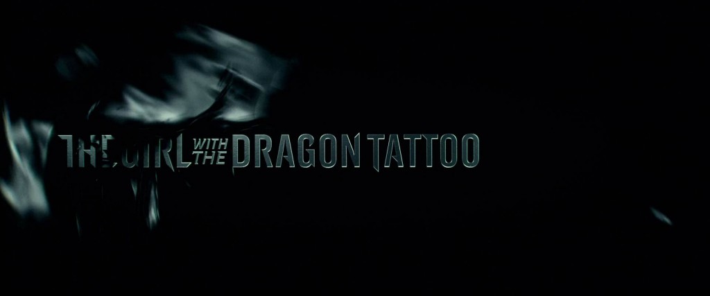 Girl With the Dragon Tattoo Title Card