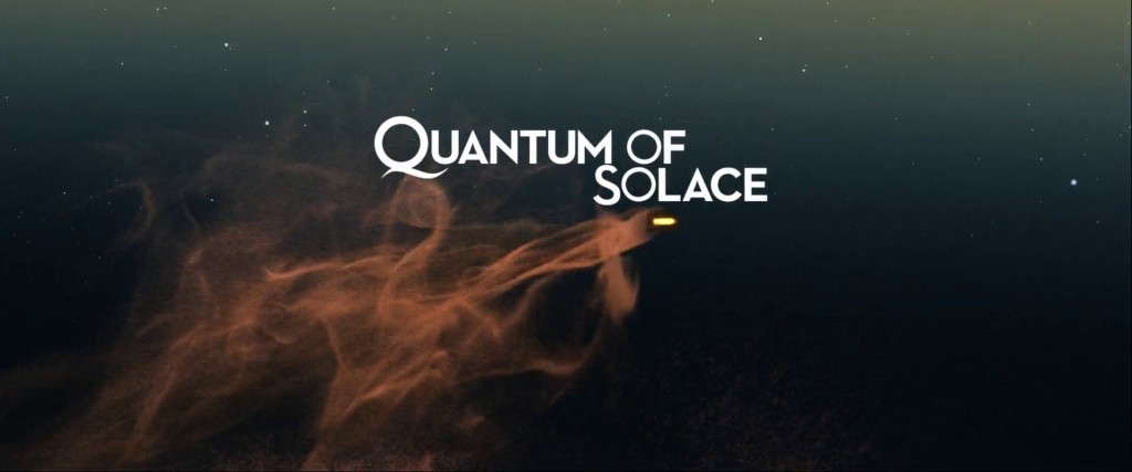 Quantum of Solace Title Card
