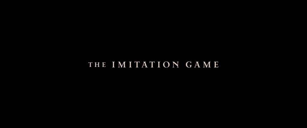 The Imitation Game Title Card