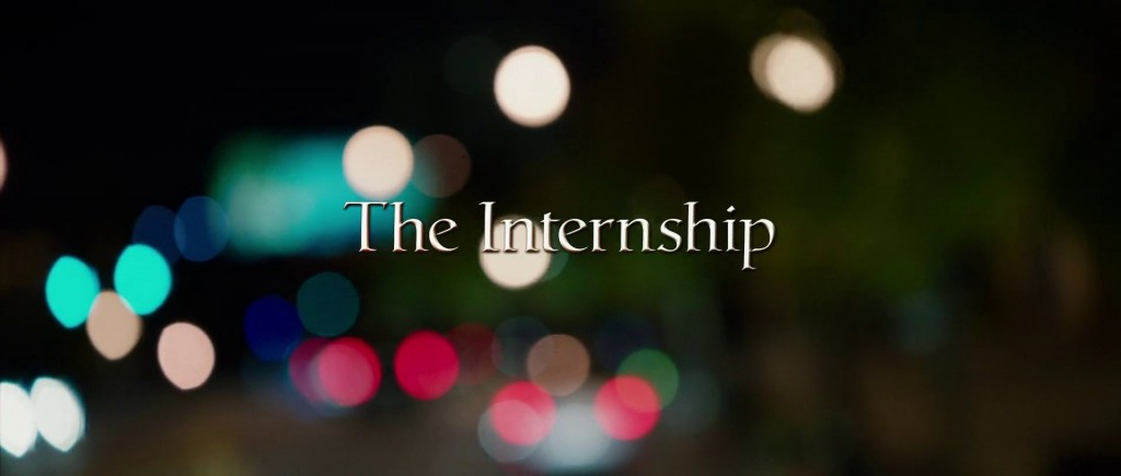 The Internship Title Card