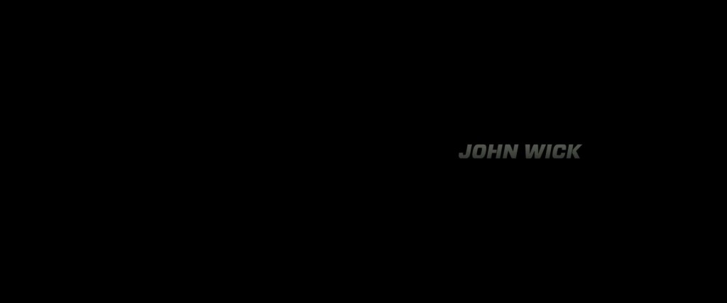 John Wick Title Card