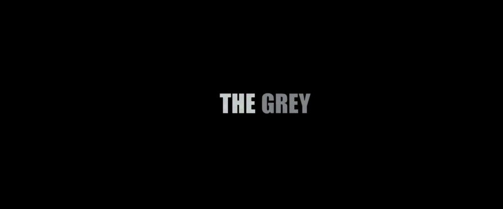 The Grey Title Card