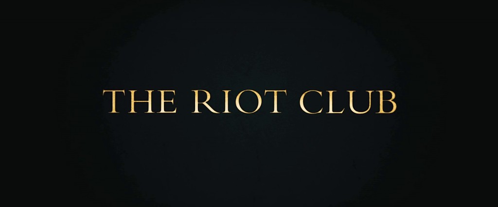 The Riot Club Title Card