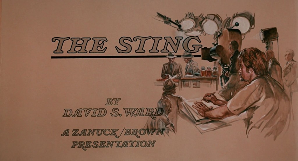 The Sting Title Card
