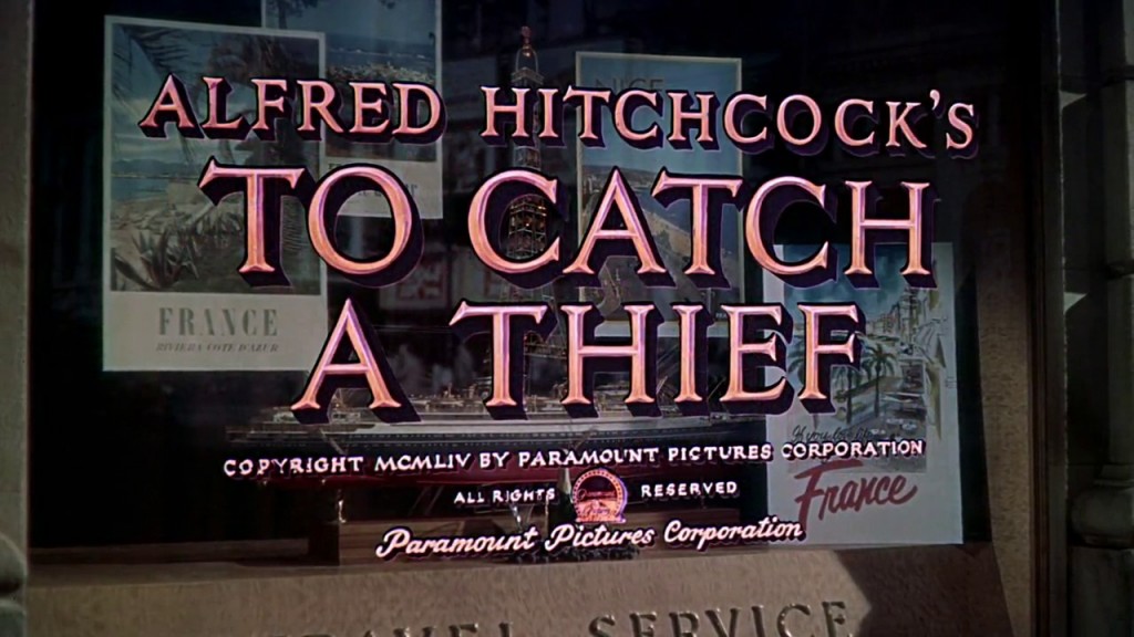 To Catch A Thief Title Card