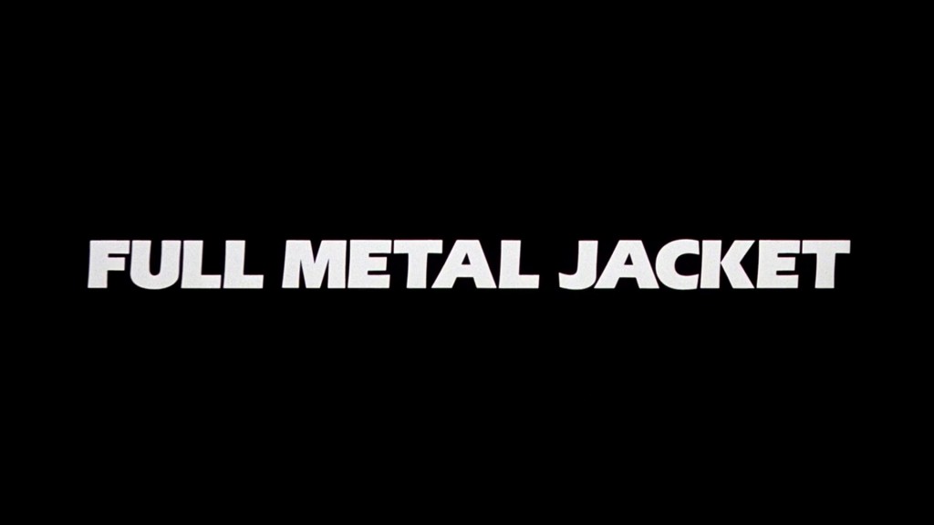 Full Metal Jacket Title Card