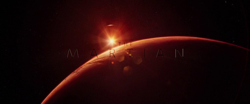 The Martian Title Card