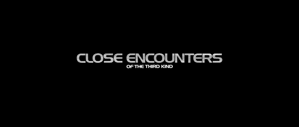 Close Encounters of the Third Kind Title Card