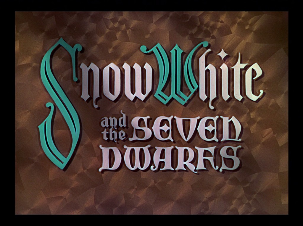 Snow White and the Seven Drawfs Title Card