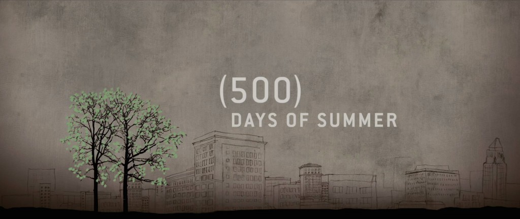 (500) Days of Summer Title Card