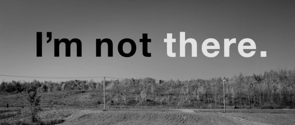 I'm Not There Title Card