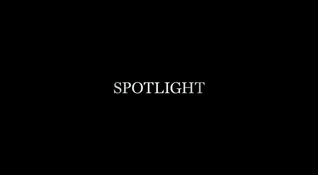 Spotlight Title Card