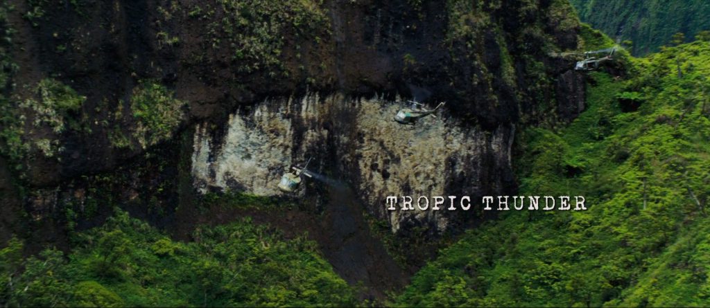 Tropic Thunder Title Card