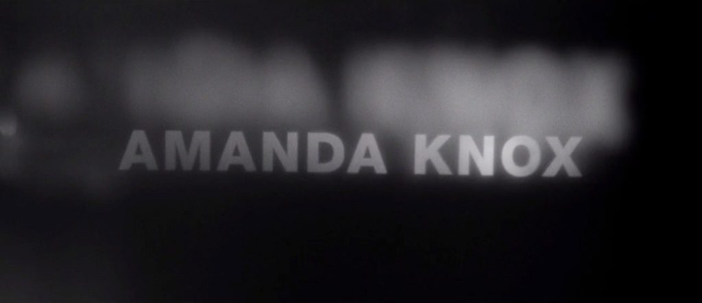 Amanda Knox 1 Amanda Knox Title Card