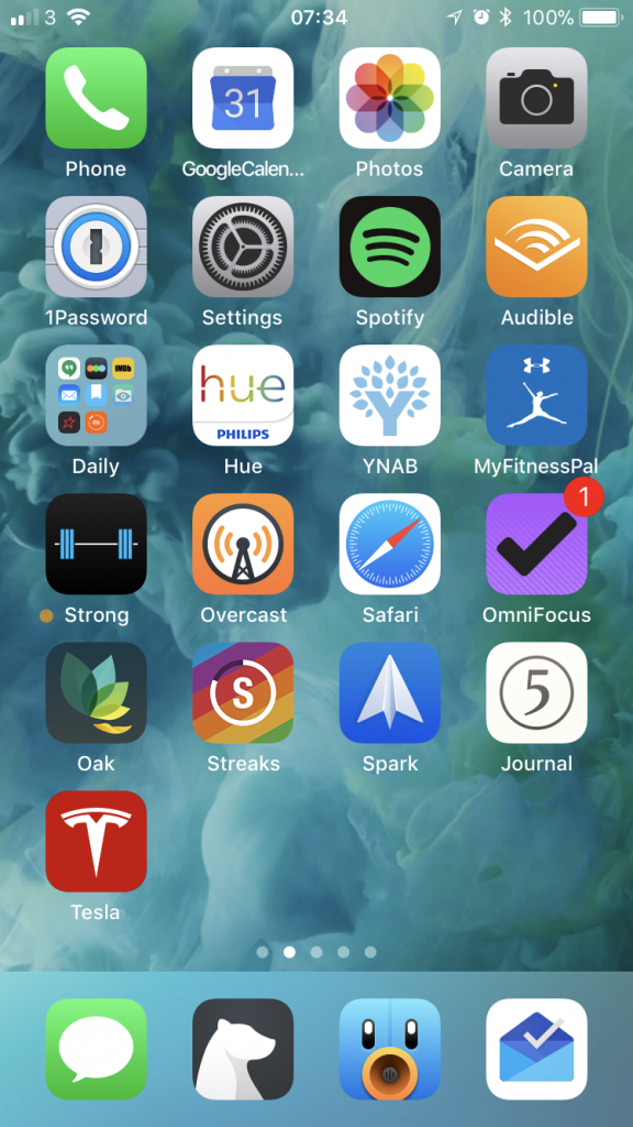 Rowesk 2018 iPhone Homescreen